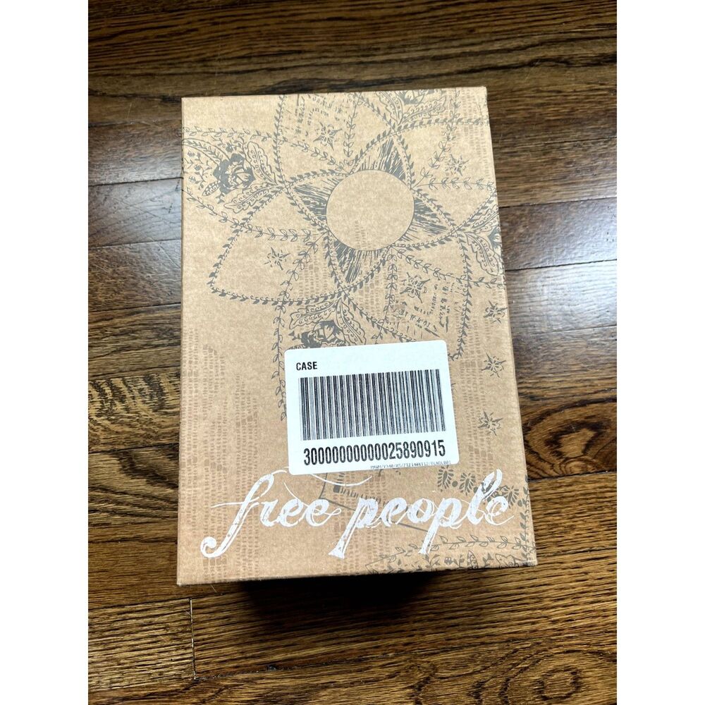 NIB Free People Lost Valley Leather Ankle Boot in Washed Black Women's Size 38 - Picture 11 of 15